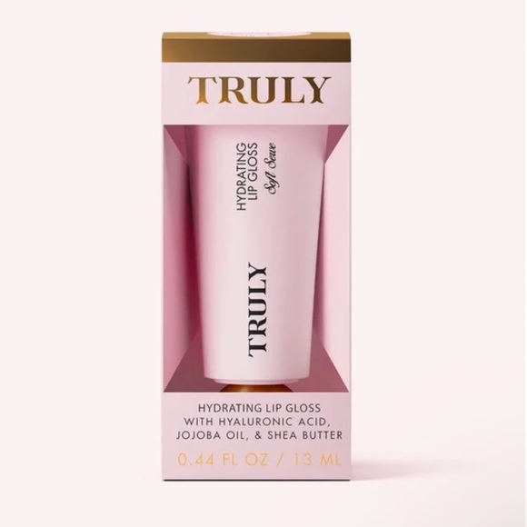 TRULY Other - TRULY Soft Serve Peptide Lip Gloss— Soft Serve Shade Nude Pink Tube